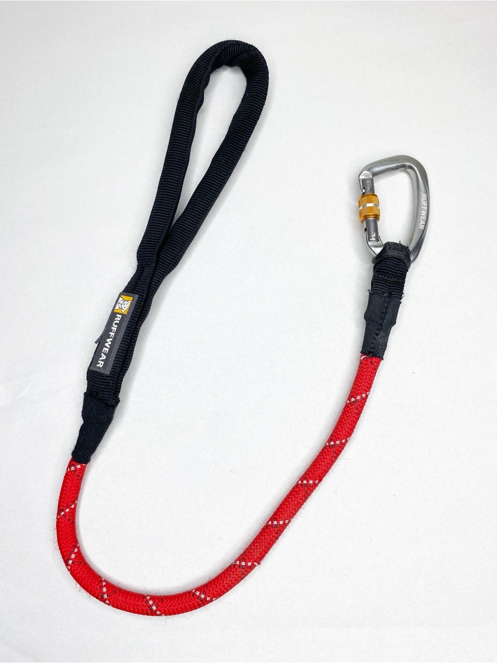 RuffWear Knot-A-Long Dog Leash 30” Rope Secure Lock Carabiner Padded Handle